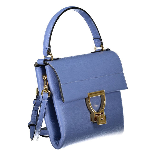 Coccinelle Hellblaue Leder Damen Handtasche