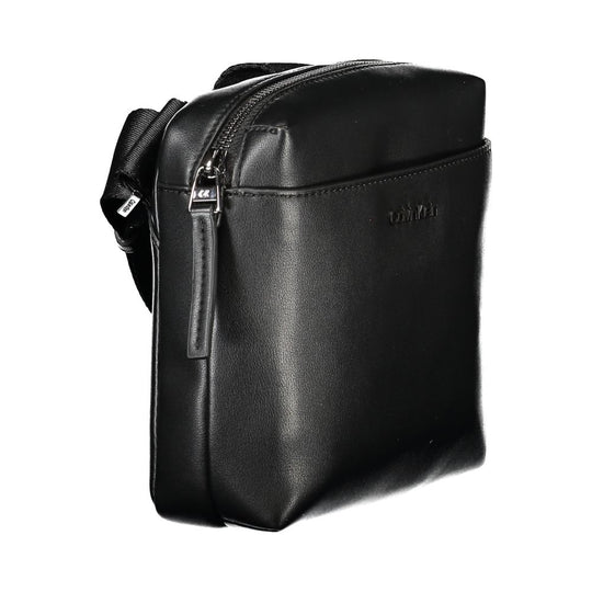 Calvin Klein Schwarze Polyethylen Männer Umhängetasche