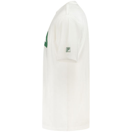 Fila Weißes Baumwolle Männer T-Shirt