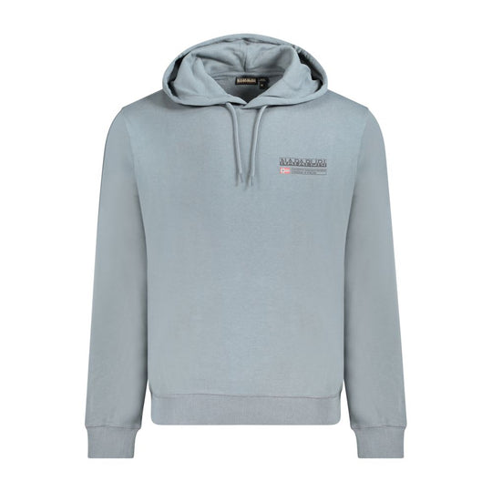 Napapijri Grauer Baumwollpullover für Männer