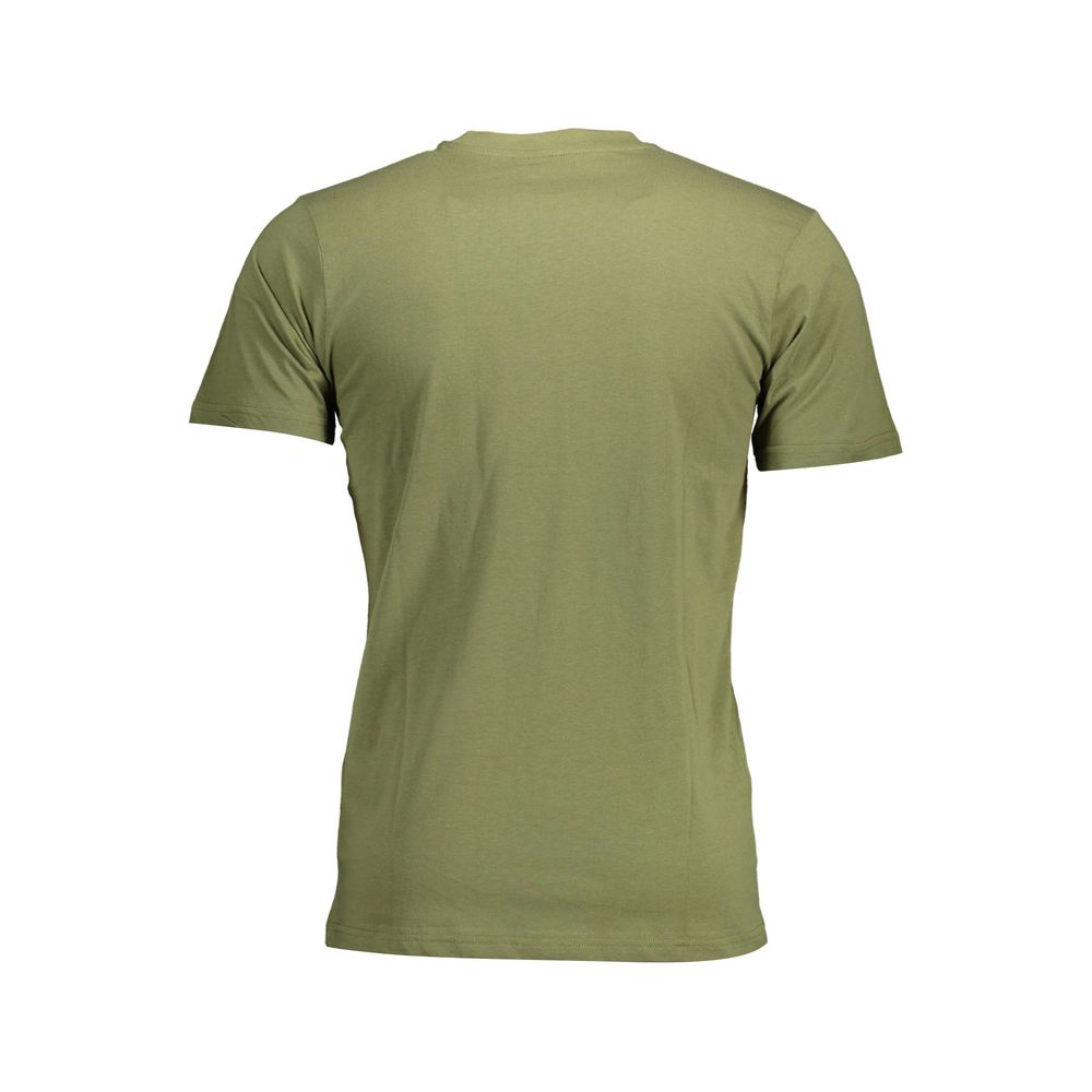 Sergio Tacchini Grünes Baumwolle Männer T-Shirt