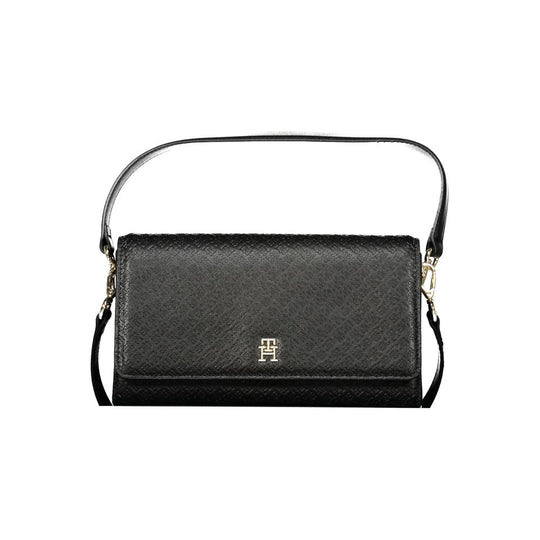 Tommy Hilfiger Schwarz Polyethylen Frauen Handtasche