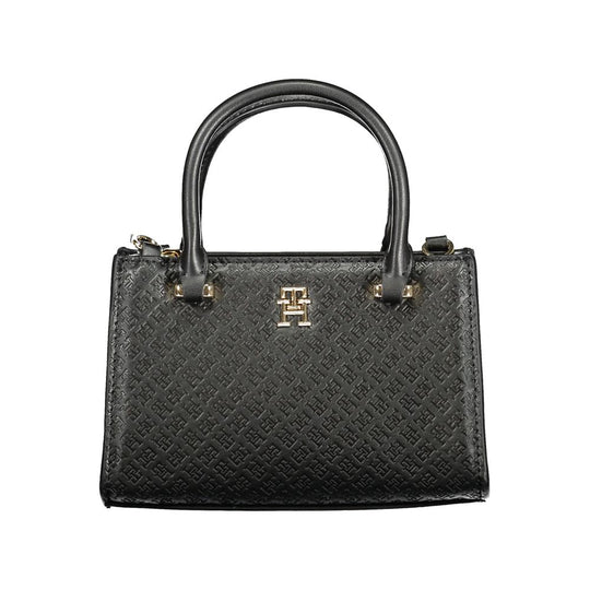 Tommy Hilfiger Schwarz Polyethylen Frauen Handtasche
