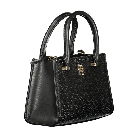 Tommy Hilfiger Schwarz Polyethylen Frauen Handtasche