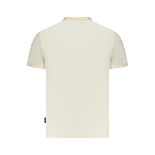 Napapijri T-Shirt aus weißer Baumwolle
