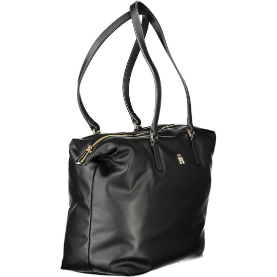 Tommy Hilfiger Schwarz Polyester Frauen Handtasche