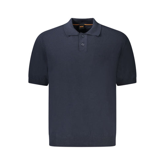 Hugo Boss Blauer Baumwollpullover