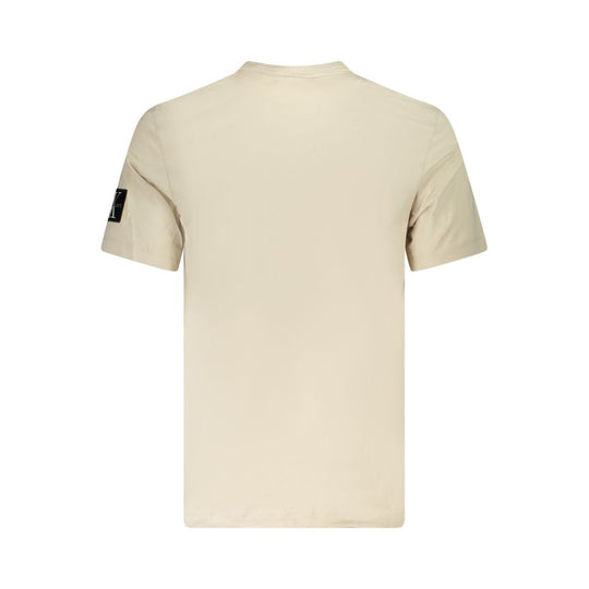 Calvin Klein Beige Baumwolle Männer T-Shirt