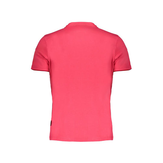Napapijri Rosa T-Shirt aus Baumwolle