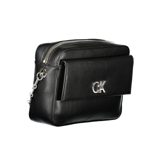 Calvin Klein Schwarz Polyester Frauen Handtasche