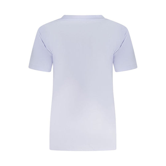 Converse Lila Baumwolle Frauen T-Shirt