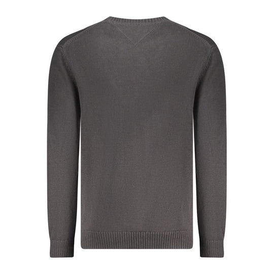 Tommy Hilfiger Schwarzer Baumwollpullover für Männer