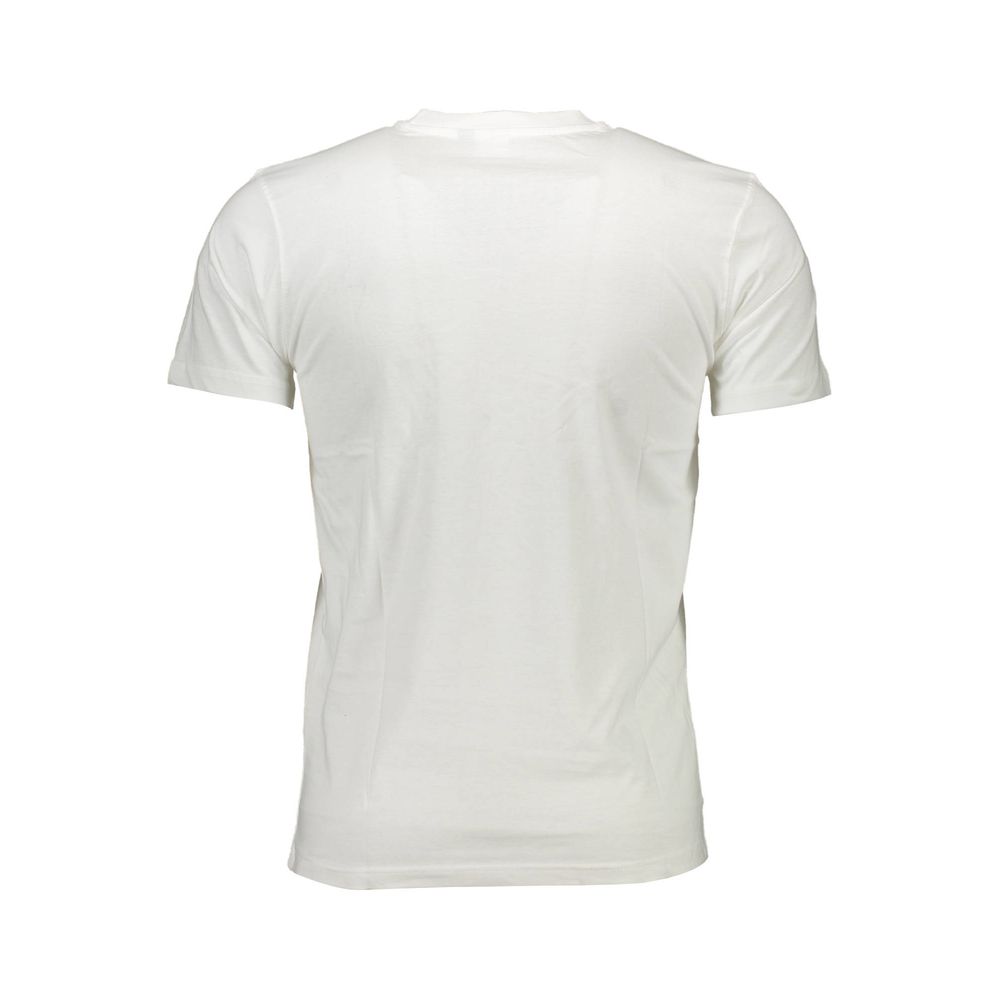 Sergio Tacchini Weißes Baumwolle Männer T-Shirt