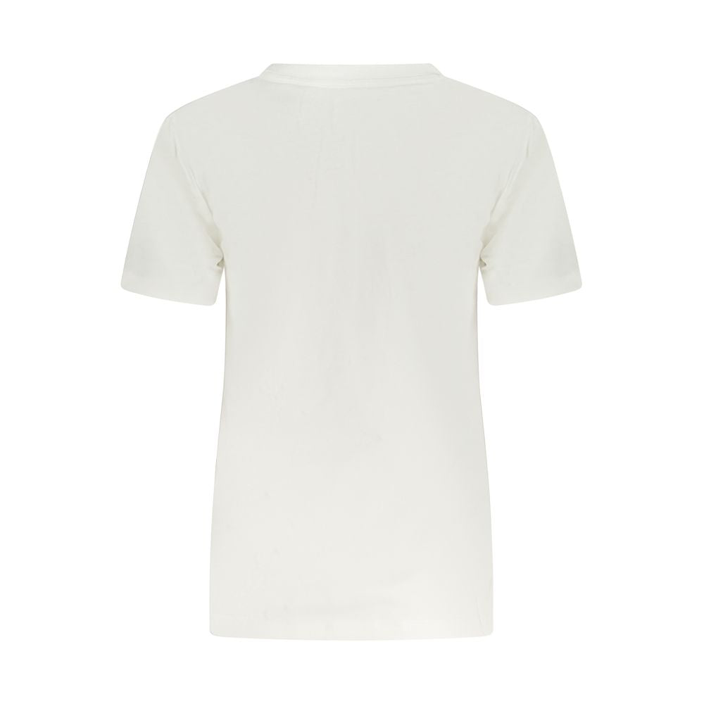 Converse Weißes T-Shirt aus Baumwolle für Frauen