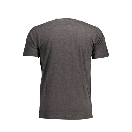 Sergio Tacchini Braunes Baumwoll-T-Shirt für Männer