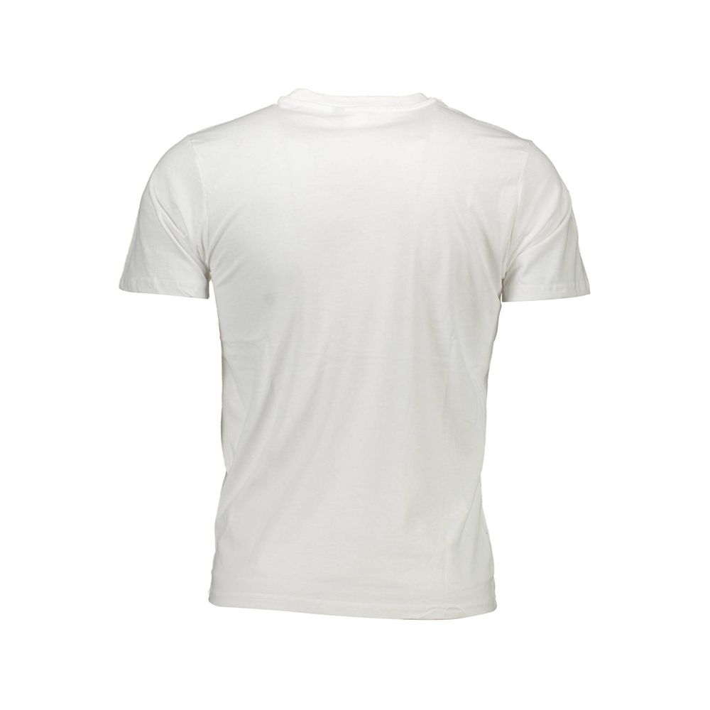 Sergio Tacchini Weißes Baumwolle Männer T-Shirt