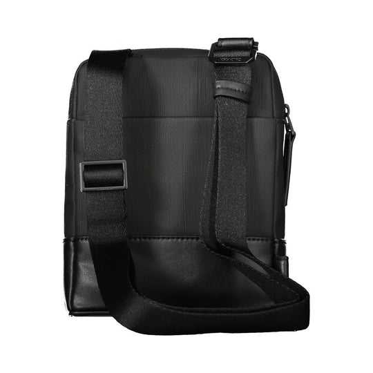 Calvin Klein Schwarze Polyester Männer Umhängetasche