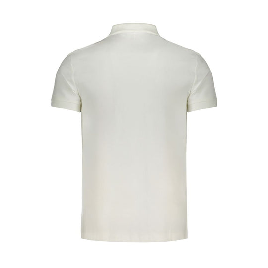 Calvin Klein Weißes Baumwoll-Poloshirt