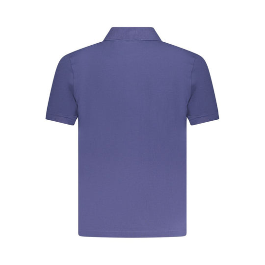 K-WAY Blaues Baumwoll-Poloshirt