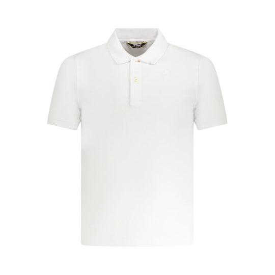 K-WAY Weißes Baumwoll-Poloshirt