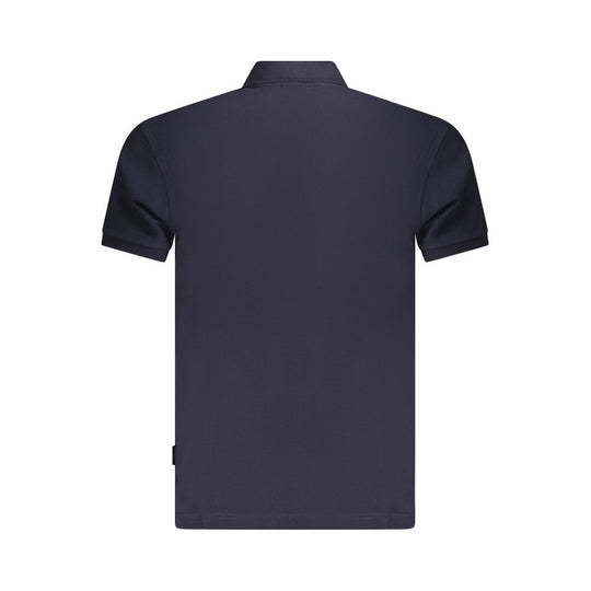 Napapijri Blaues Baumwoll-Poloshirt für Männer