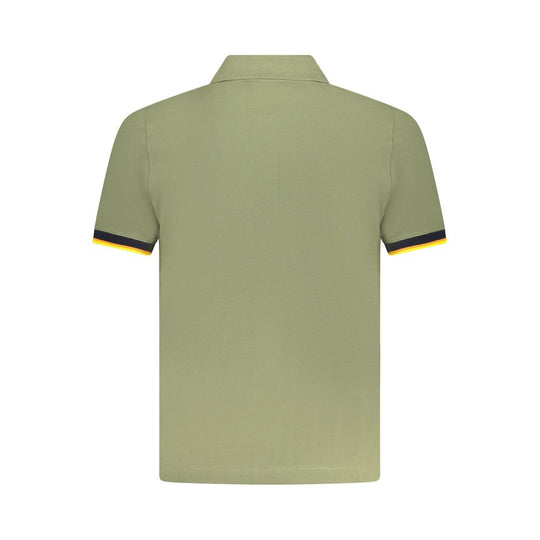 K-WAY Grünes Baumwoll-Poloshirt