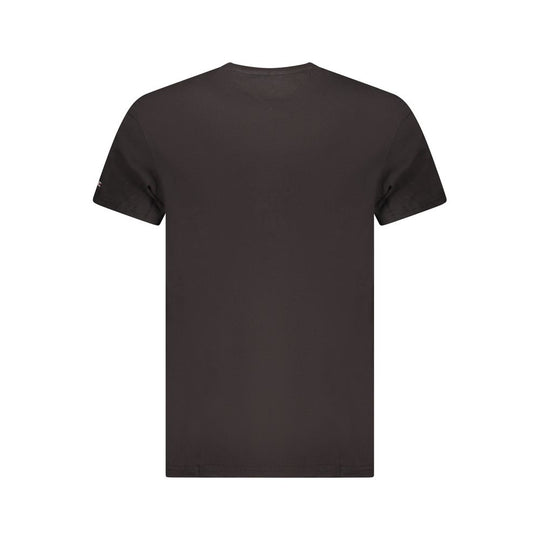 Tommy Hilfiger Schwarzes Baumwolle Männer T-Shirt
