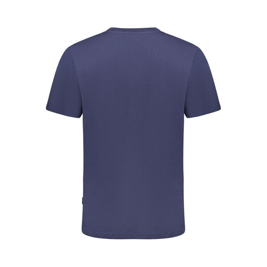 Fila Blau Baumwolle Männer T-Shirt