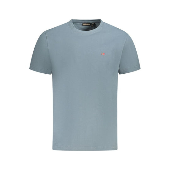 Napapijri Braunes Baumwoll-T-Shirt für Männer