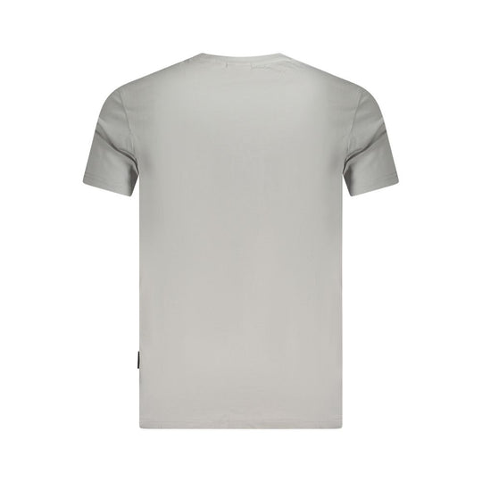 Napapijri Braunes Baumwoll-T-Shirt für Männer