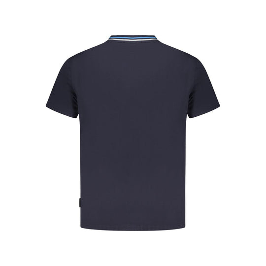 Napapijri T-Shirt aus blauer Baumwolle