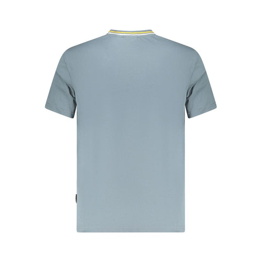 Napapijri Braunes Baumwoll-T-Shirt für Männer