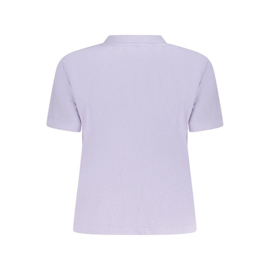 Calvin Klein Lila Baumwolle Frauen T-Shirt