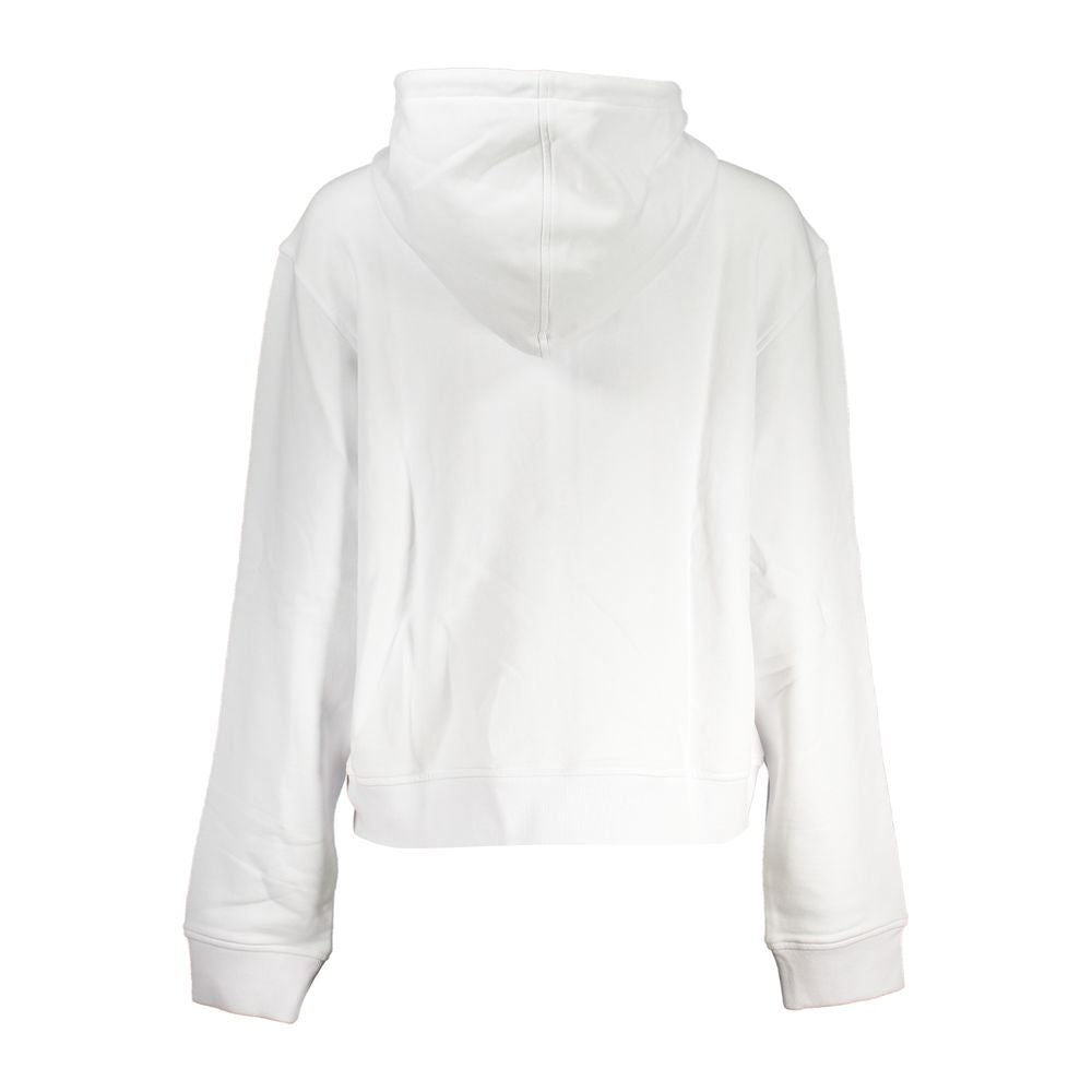K-WAY Weißer Baumwollpullover für Frauen