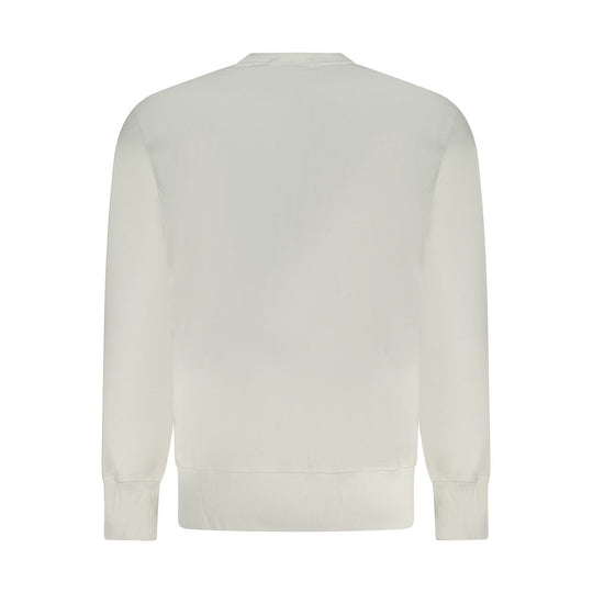 Calvin Klein Weißer Baumwollpullover für Männer
