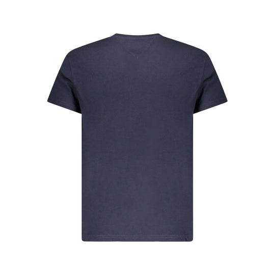 Tommy Hilfiger Blau Baumwolle Männer T-Shirt