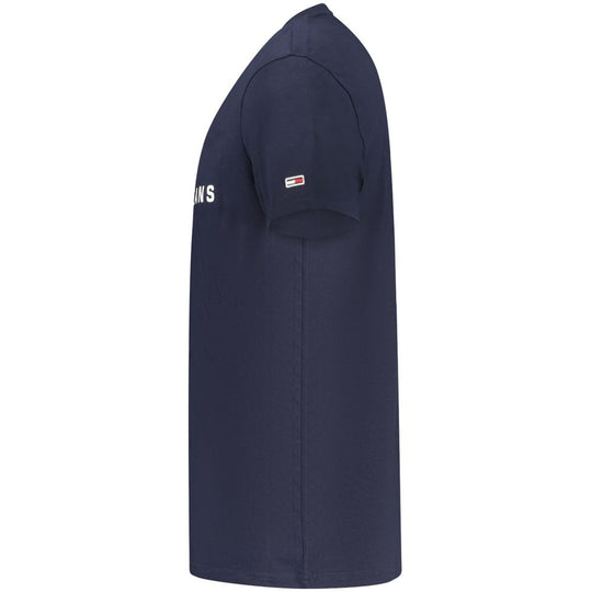Tommy Hilfiger Blau Baumwolle Männer T-Shirt