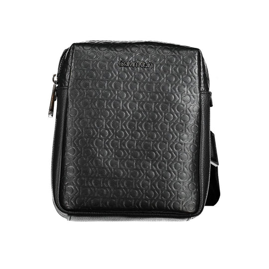 Calvin Klein Schwarze Polyester-Umhängetasche