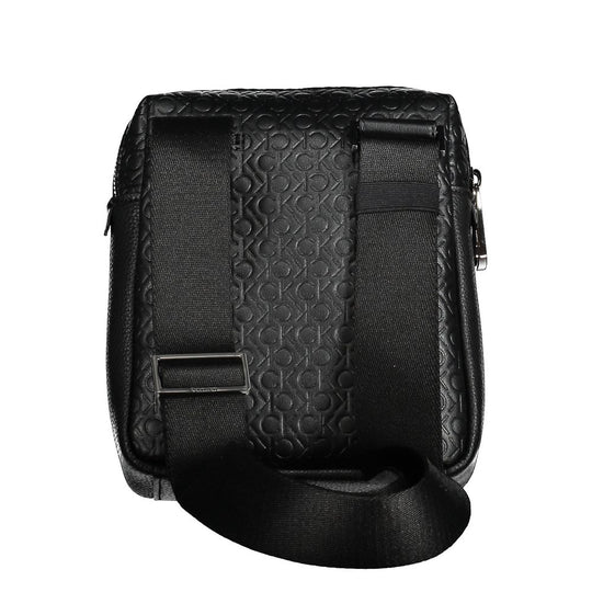 Calvin Klein Schwarze Polyester-Umhängetasche