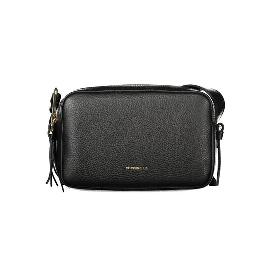 Coccinelle Schwarze Lederhandtasche