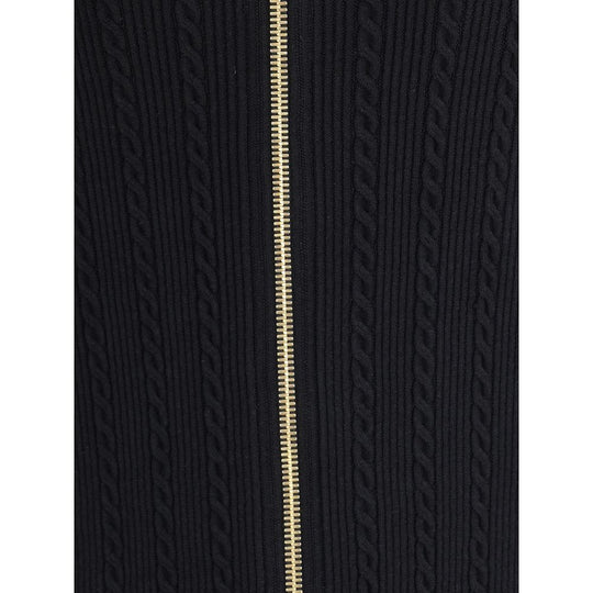 Balmain Midirock aus Strick