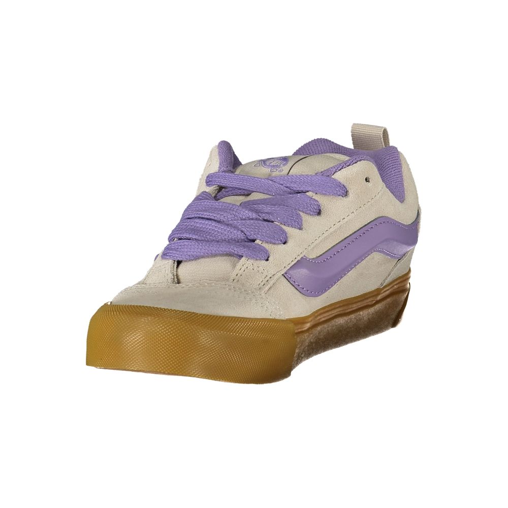 Vans Graue Leder Damen Sneaker