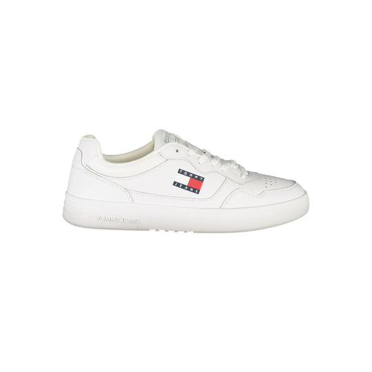 Tommy Hilfiger Weißes Leder Herren Sneaker