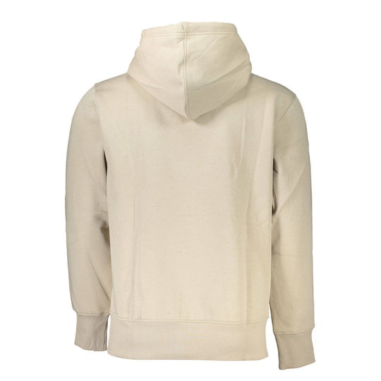 Calvin Klein Beigefarbener Baumwollpullover