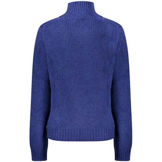 K-WAY Blauer Pullover aus Wolle