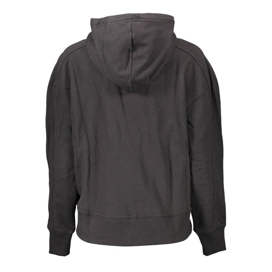 Calvin Klein Schwarzer Baumwollpullover für Frauen