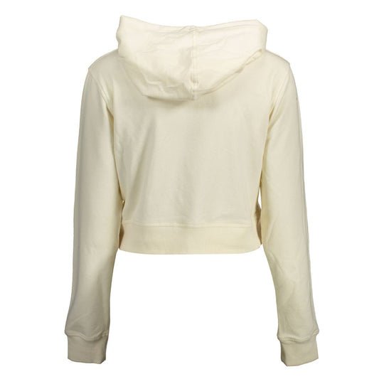 Calvin Klein Weißer Baumwollpullover für Frauen