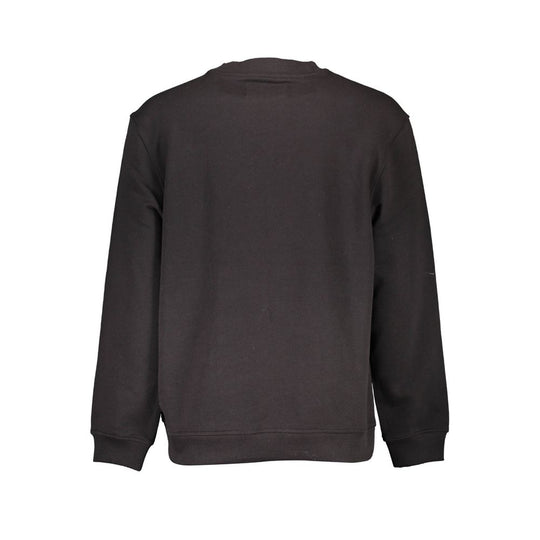 Calvin Klein Schwarzer Baumwollpullover für Männer