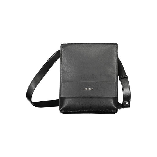 Calvin Klein Schwarze Polyester-Umhängetasche