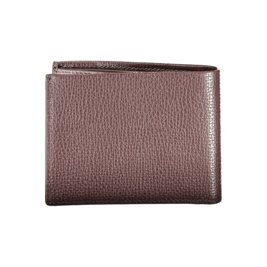 Calvin Klein Braunes Leder Portemonnaie